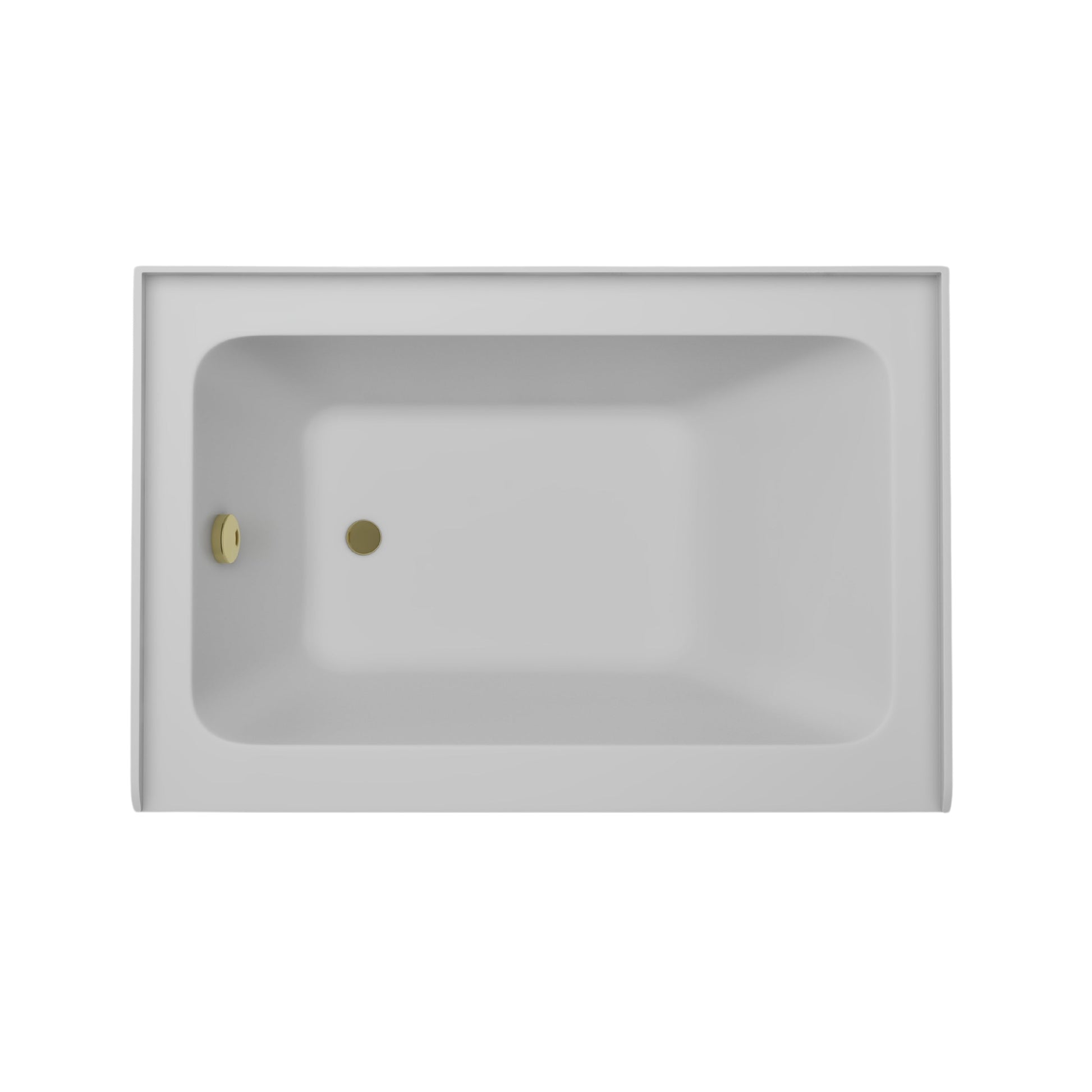 White / Titanium Gold / Left Drain