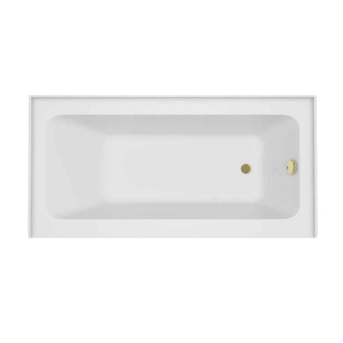 White / Titanium Gold / Right Drain