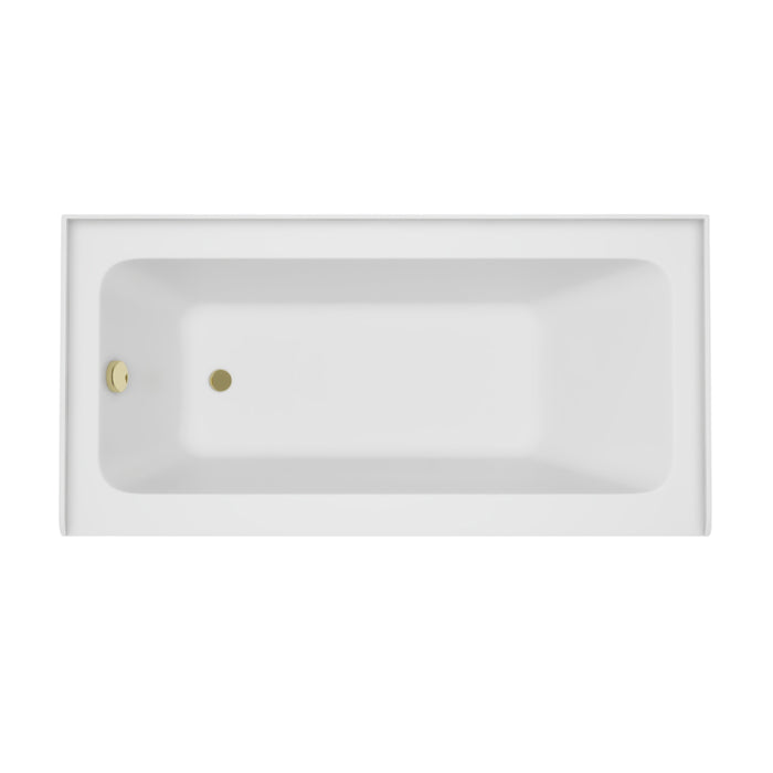 White / Titanium Gold / Left Drain