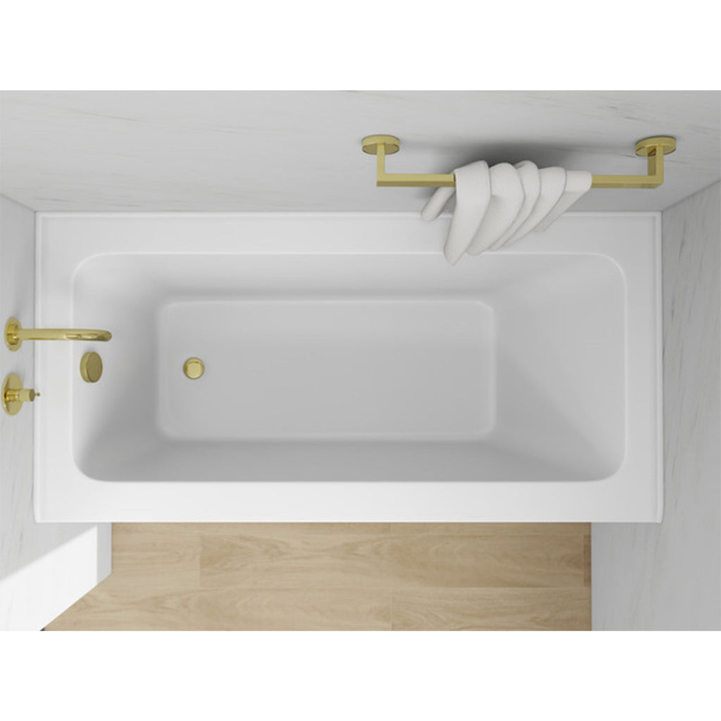 White / Titanium Gold / Right Drain
