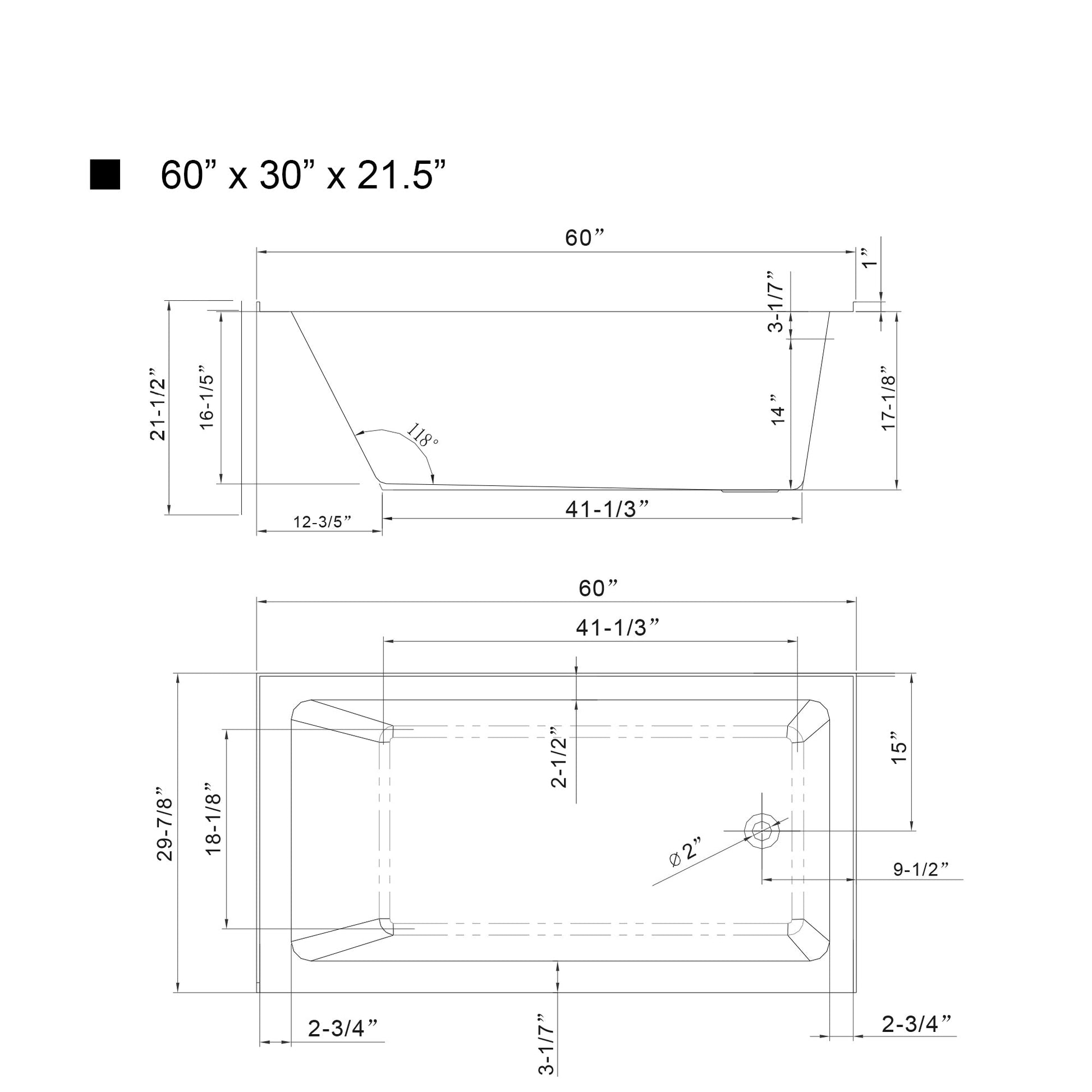 White / Titanium Gold / Right Drain