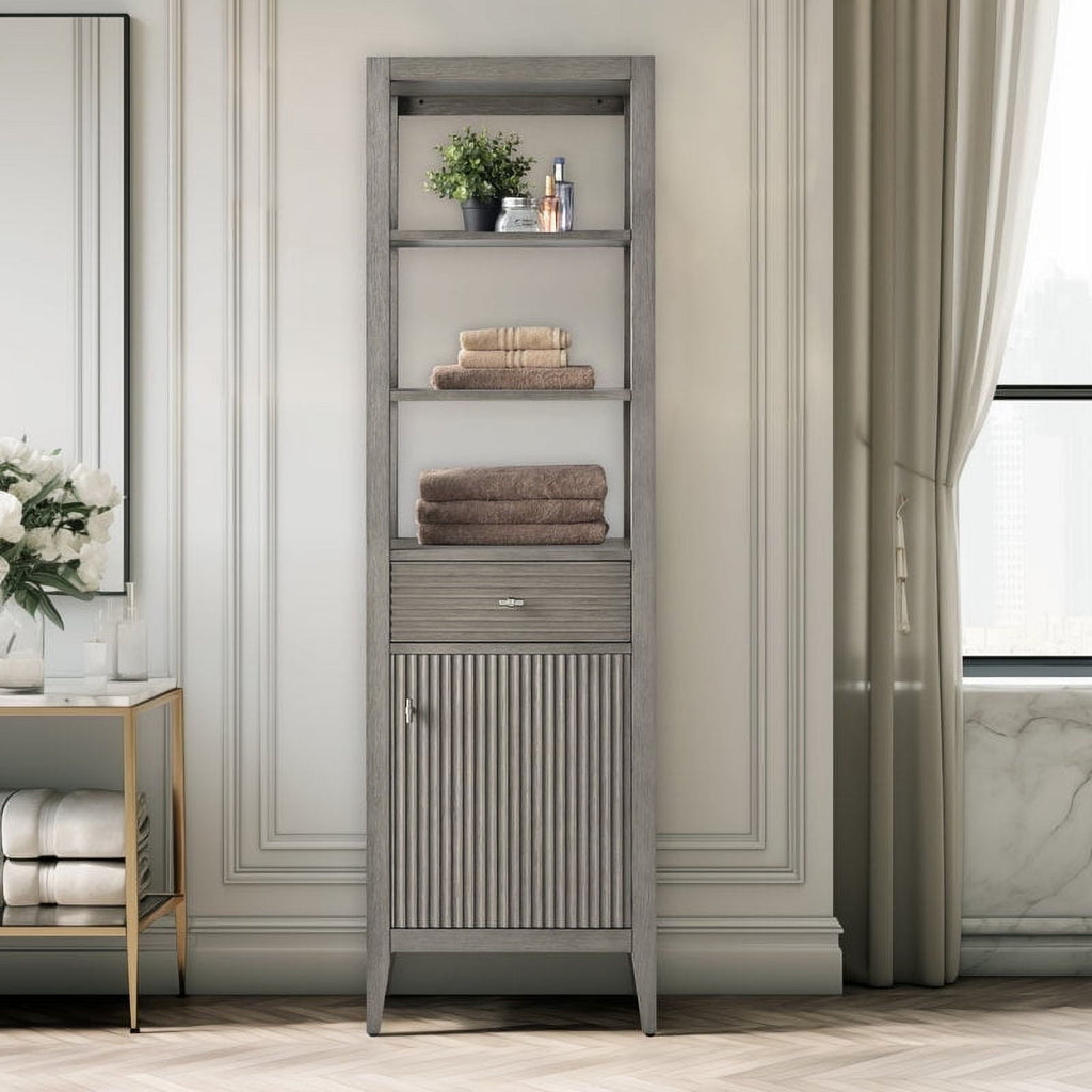 Linear Driftwood Gray / Brushed Nickel