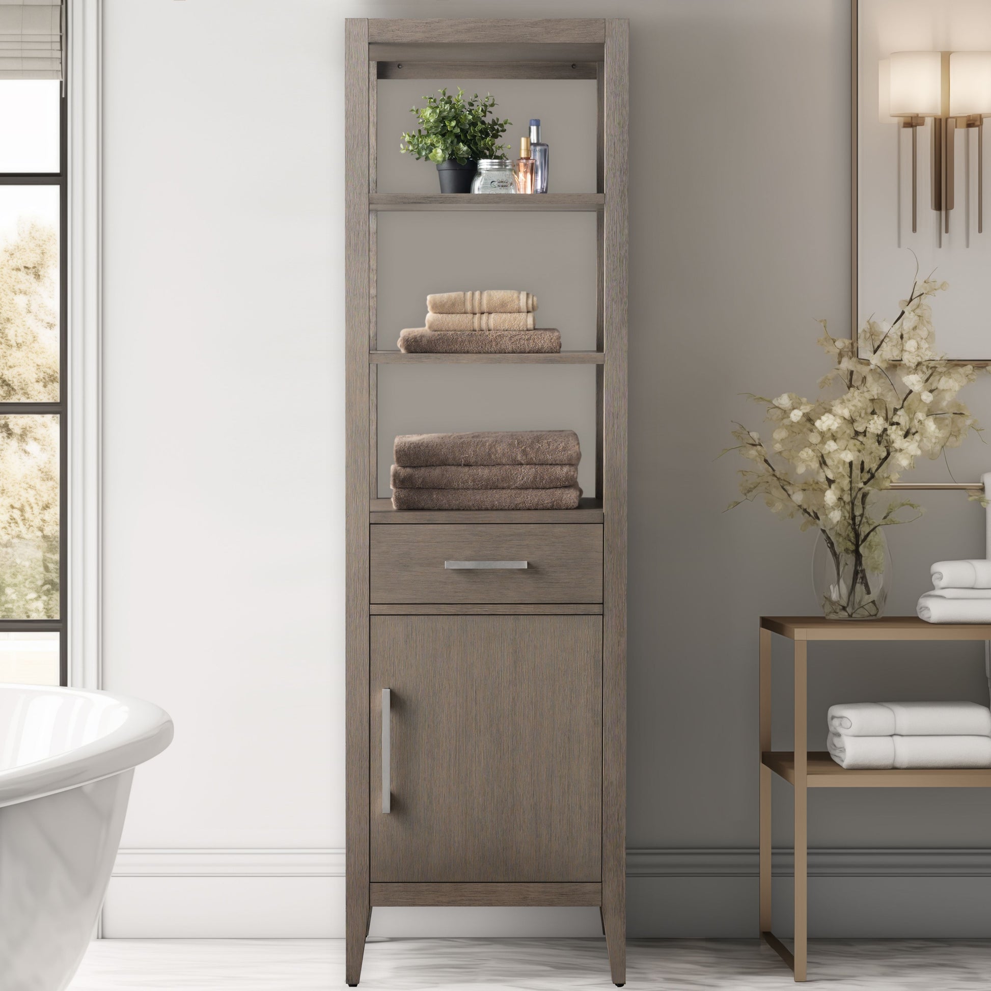 Driftwood Gray / Brushed Nickel