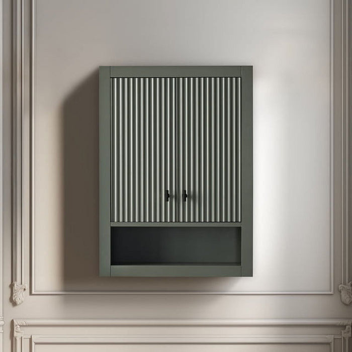 Vanity Art Marlo 24" Bathroom Storage Wall Cabinet with 2 Soft-Closing Doors