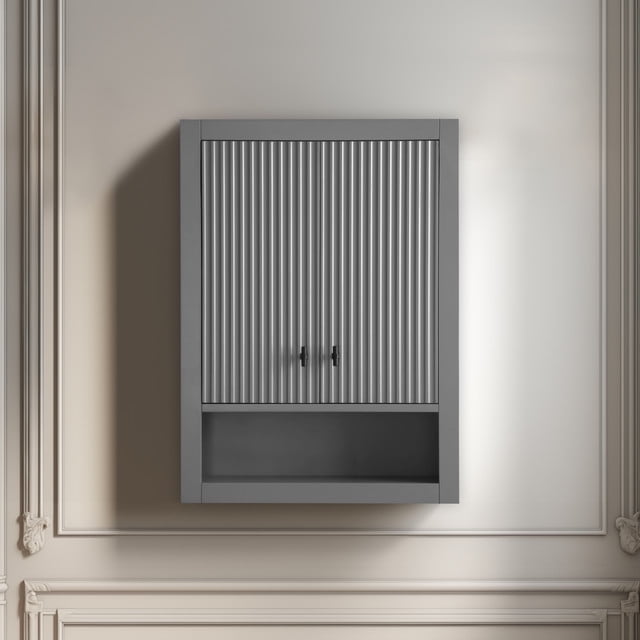 Vanity Art Marlo 24" Bathroom Storage Wall Cabinet with 2 Soft-Closing Doors