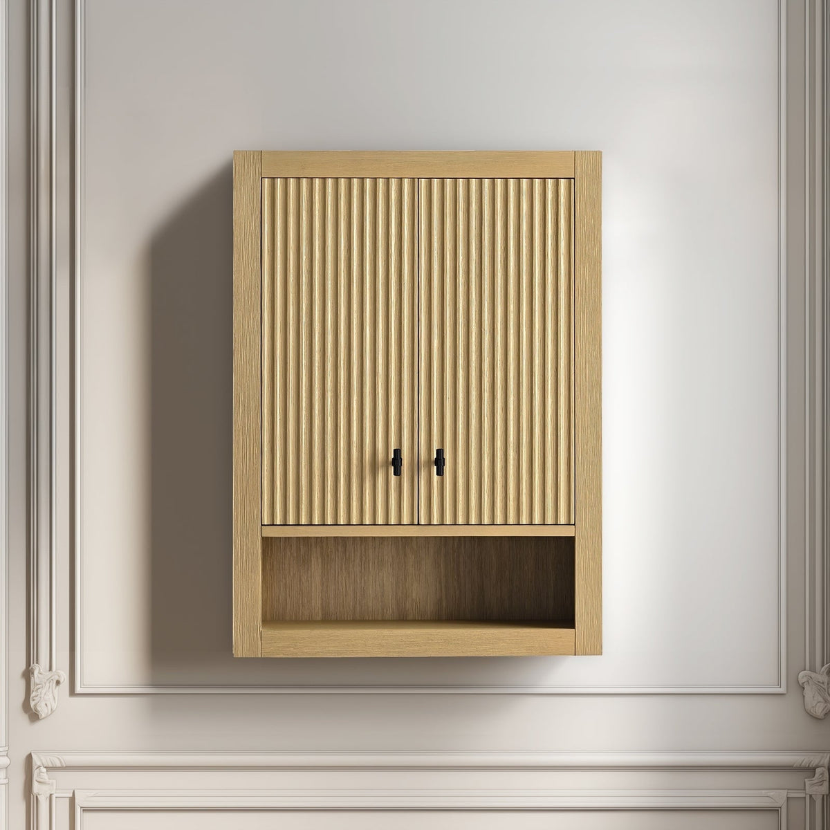 Linear Natural Oak / Matte Black