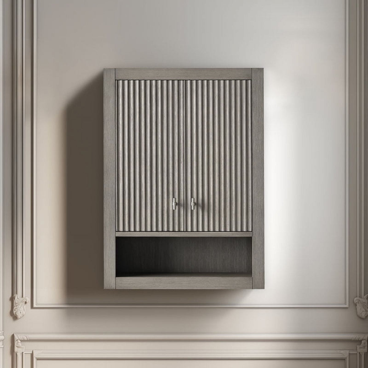 Linear Cashmere Gray / Brushed Nickel