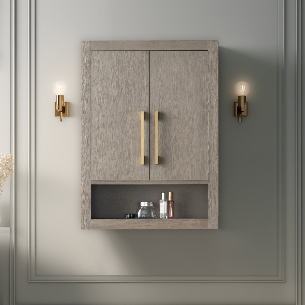 Driftwood Gray / Golden Brushed