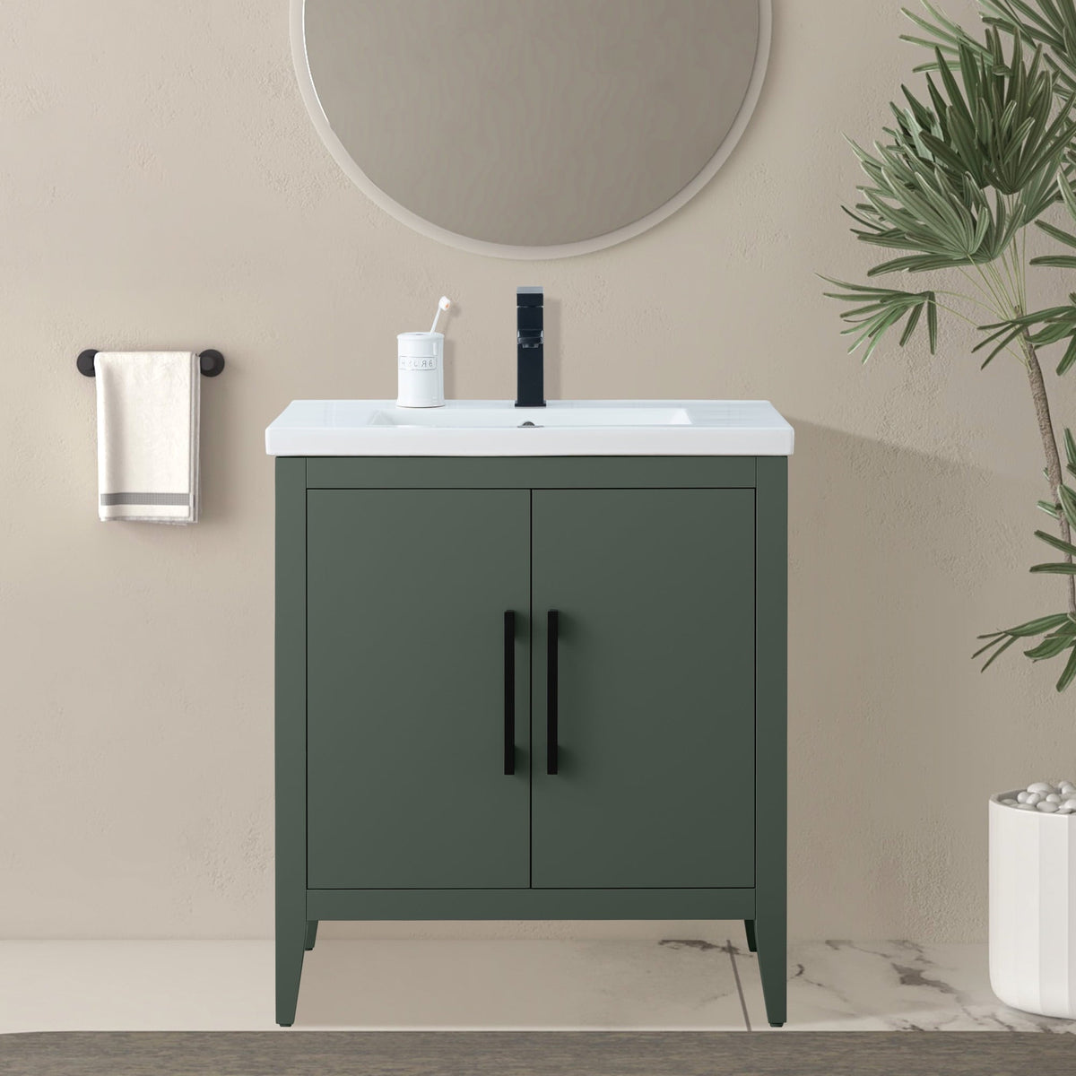 Vintage Green / Matte Black