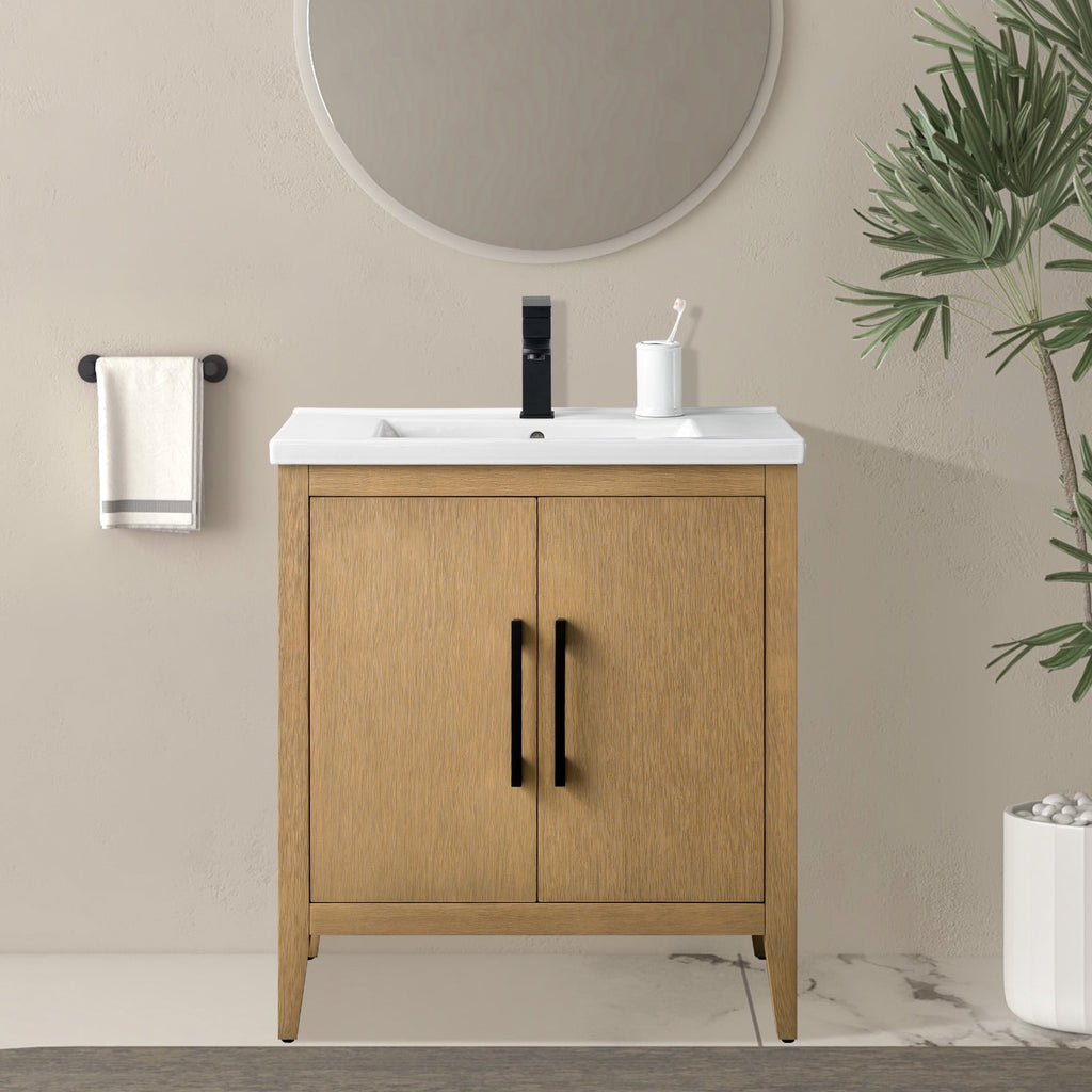 Natural Oak / Matte Black