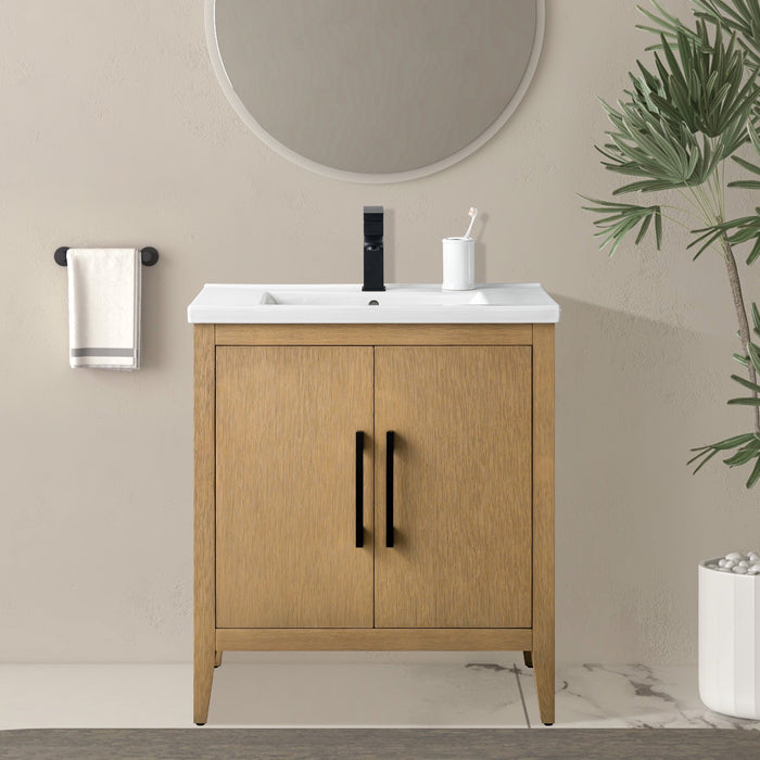 Natural Oak / Matte Black