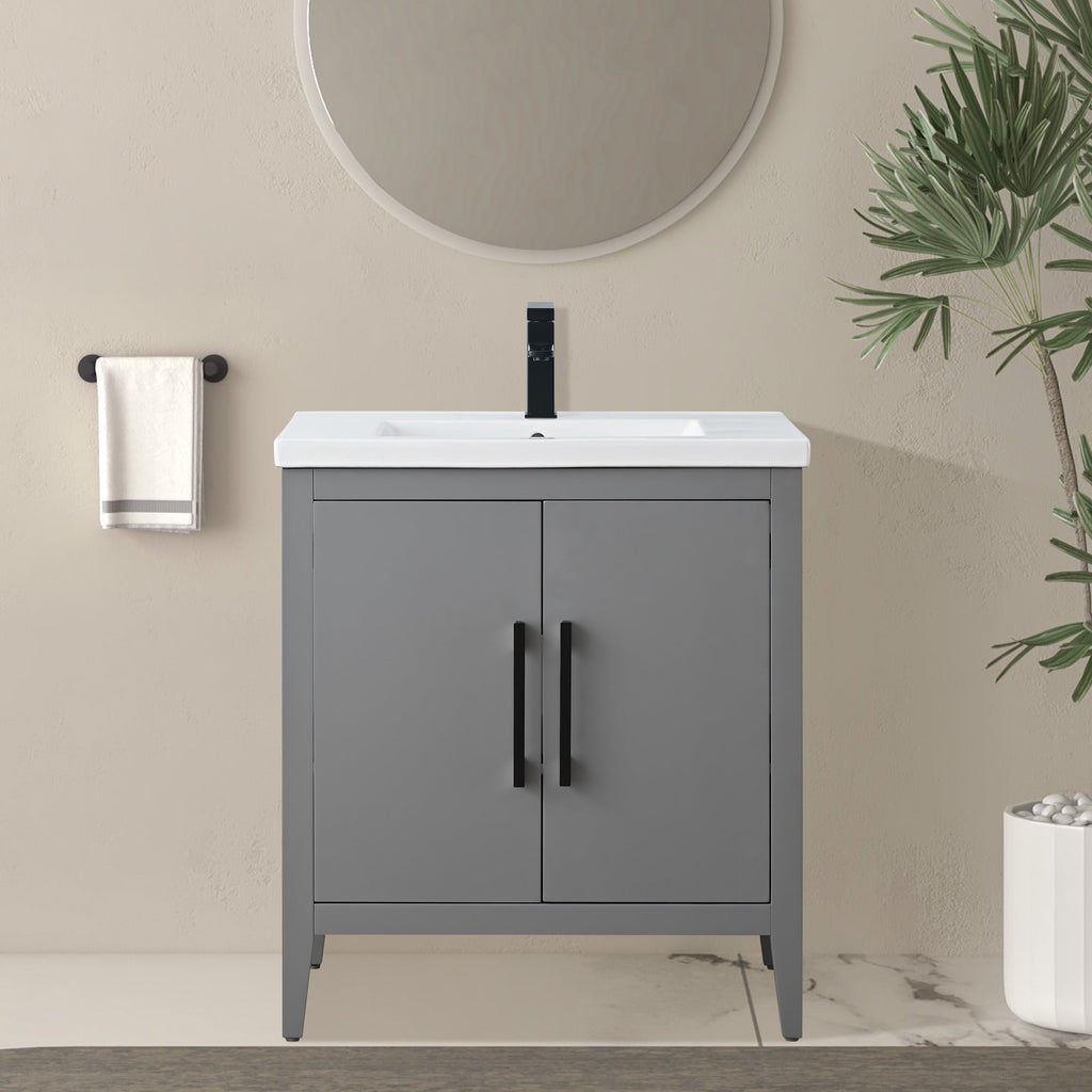 Cashmere Gray / Matte Black