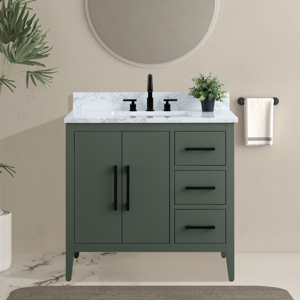 Vintage Green / Matte Black