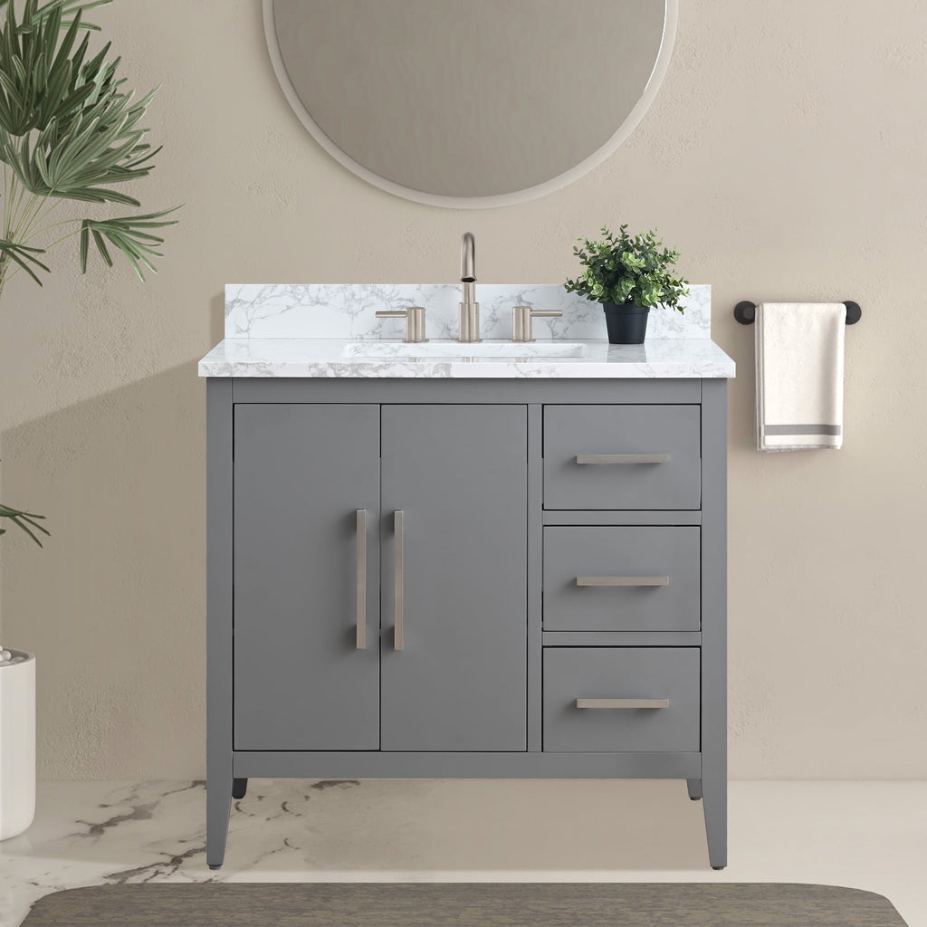 Cashmere Gray / Brushed Nickel
