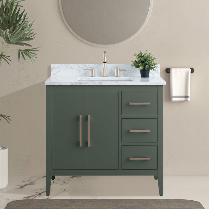 Vintage Green / Brushed Nickel