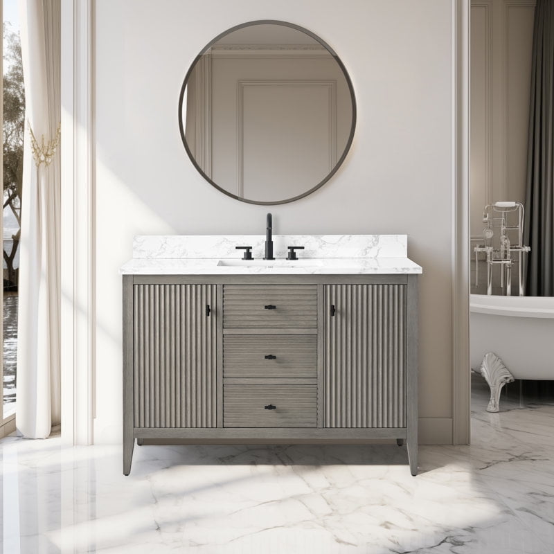 Linear Driftwood Gray / Matte Black