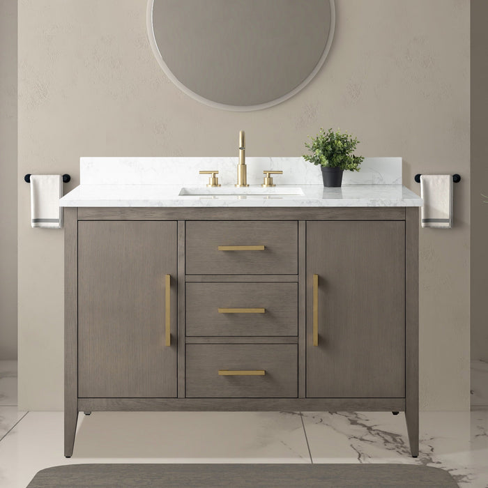 Driftwood Gray / Golden Brushed