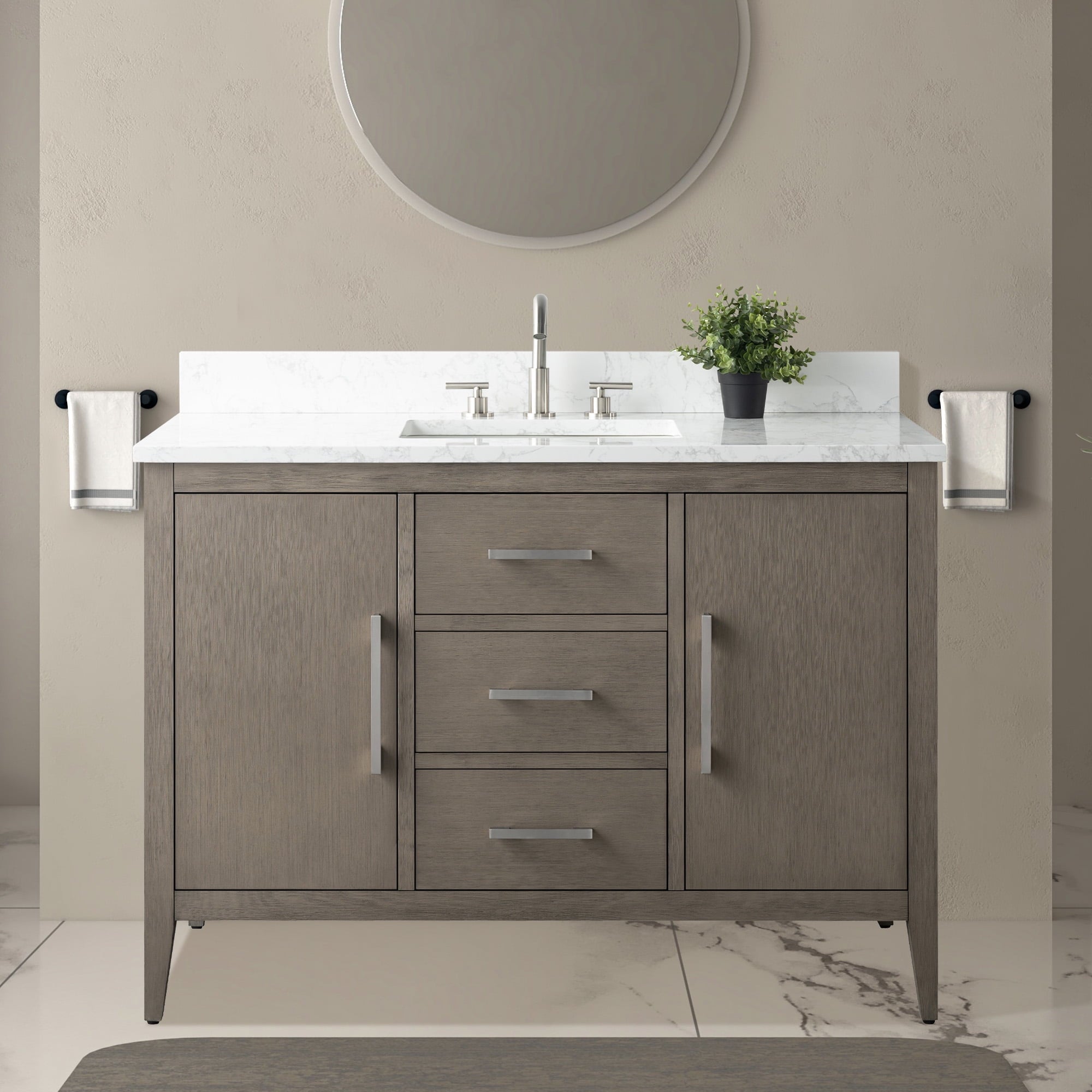 Driftwood Gray / Brushed Nickel