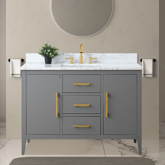 Cashmere Gray / Golden Brushed