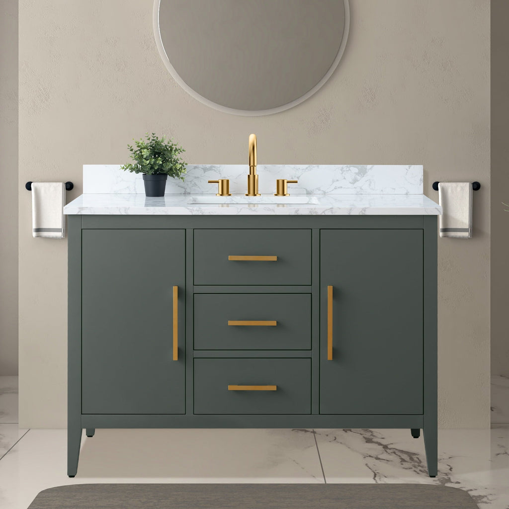 Vintage Green / Golden Brushed