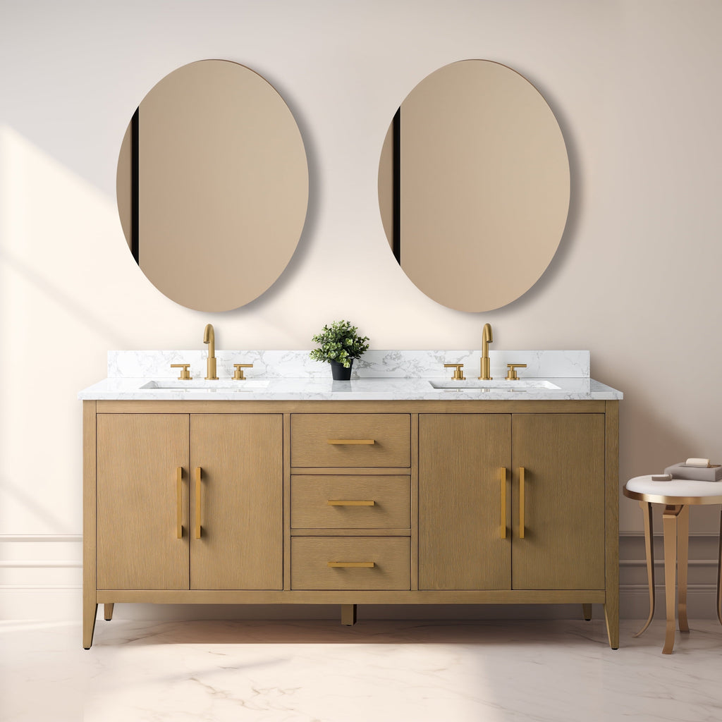 Natural Oak / Golden Brushed