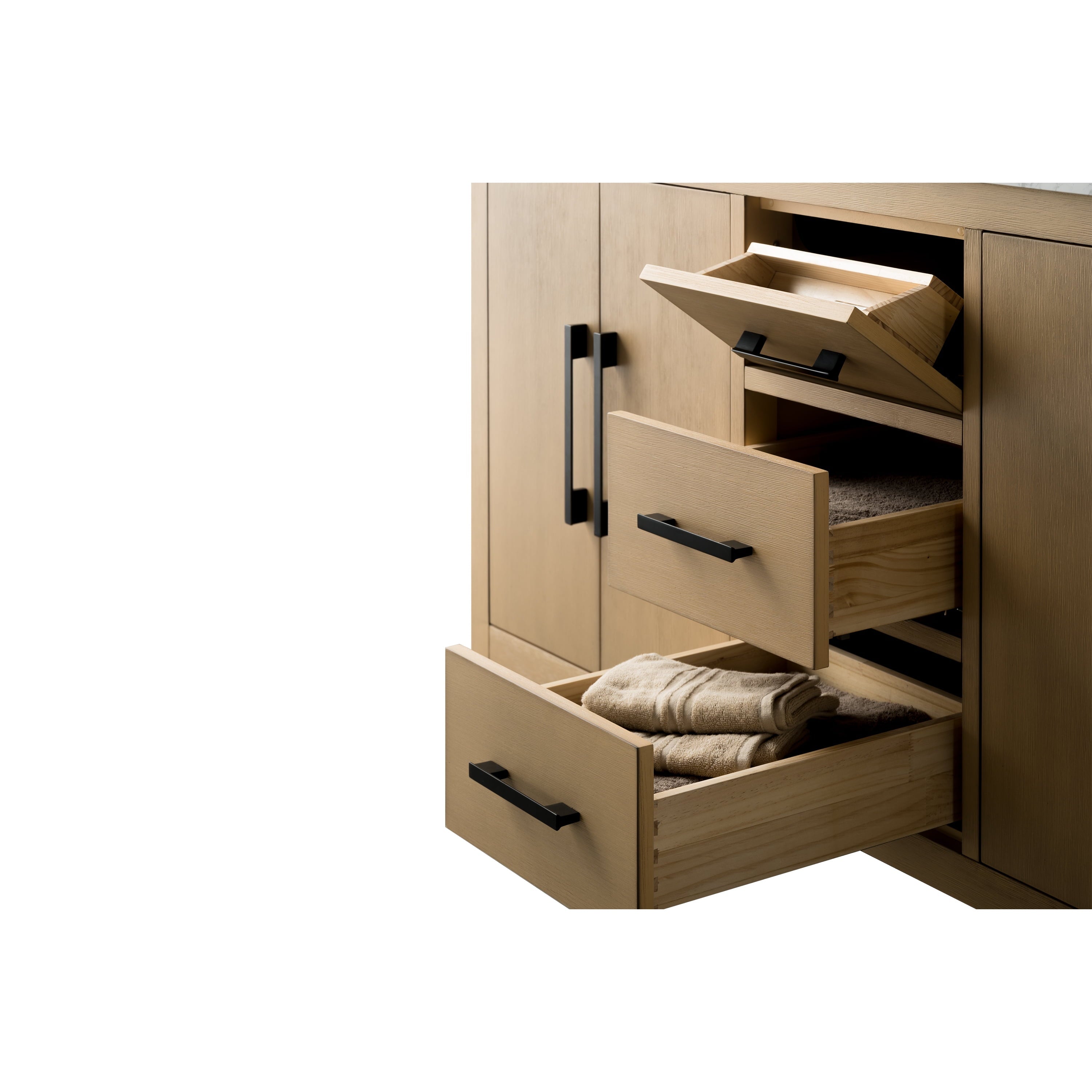 Natural Oak / Matte Black