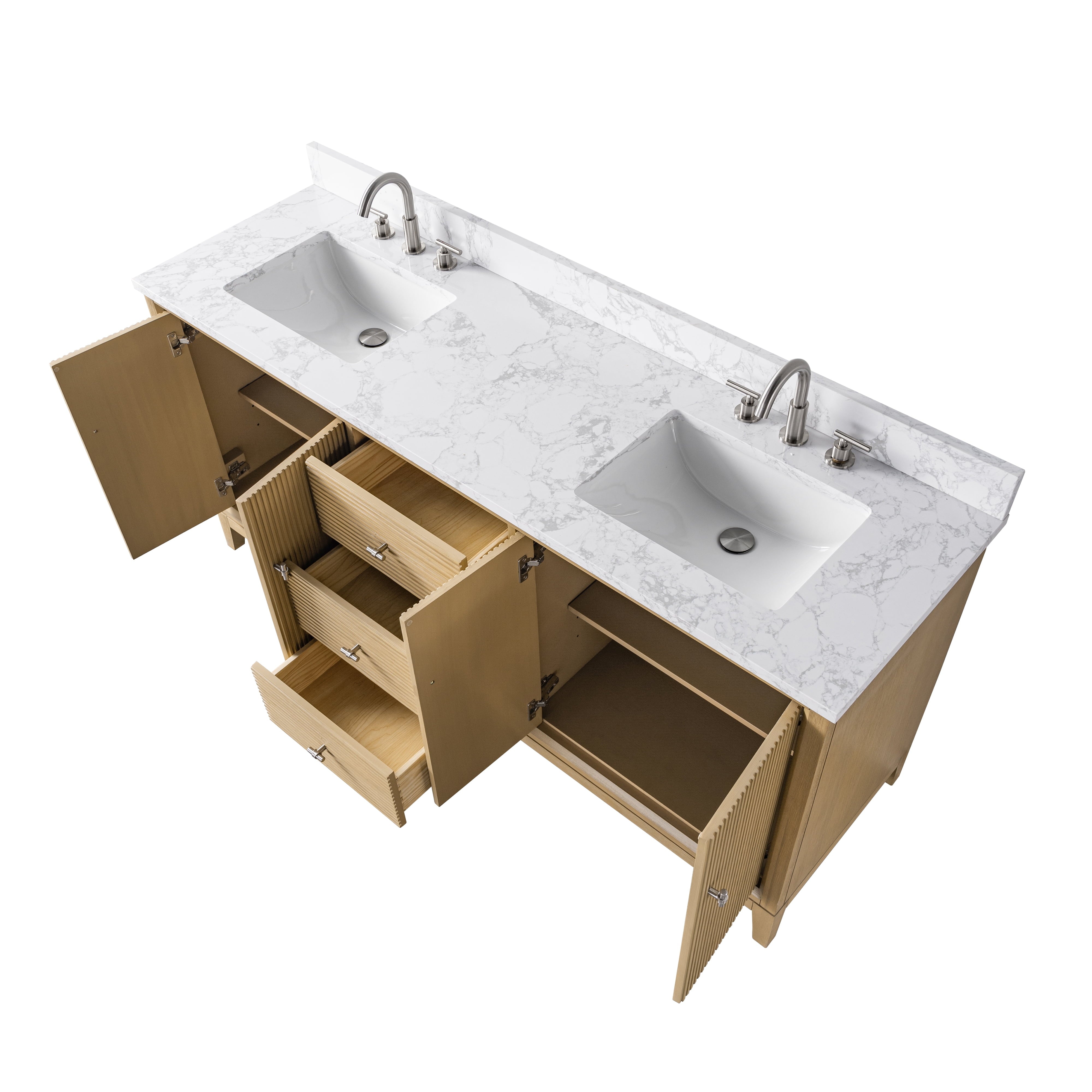 Linear Natural Oak / Brushed Nickel