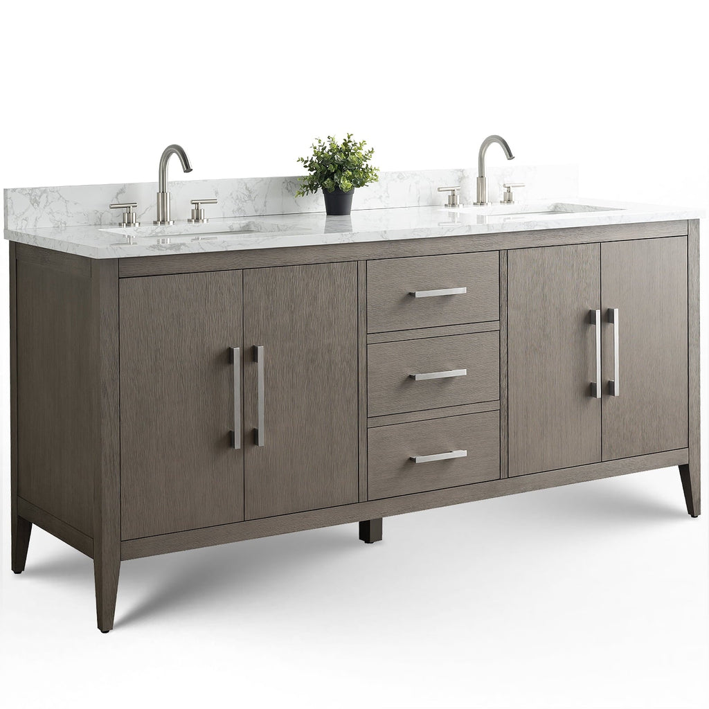 Driftwood Gray / Golden Brushed