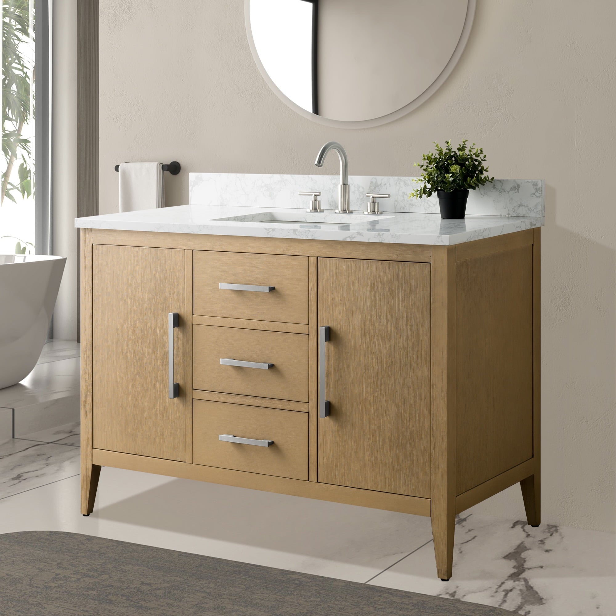 Natural Oak / Brushed Nickel