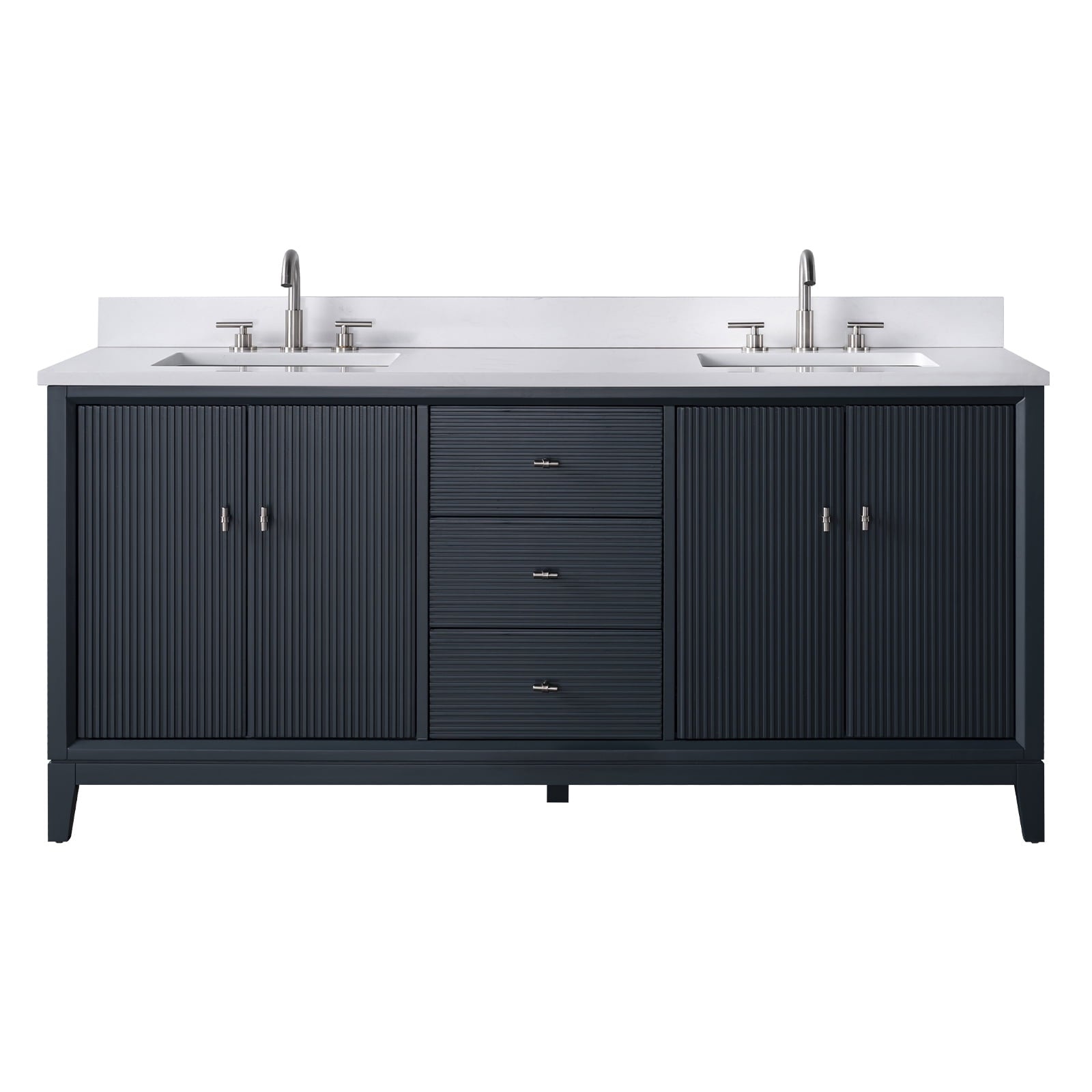 Linear Vintage Spruce Blue / Brushed Nickel