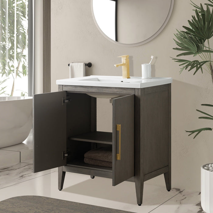 Driftwood Gray / Golden Brushed