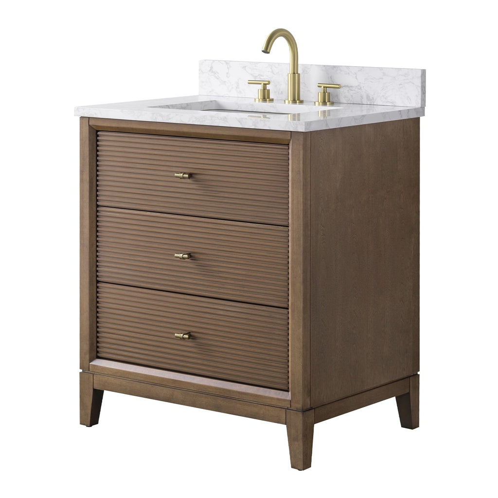 Linear Walnut / Golden Brushed