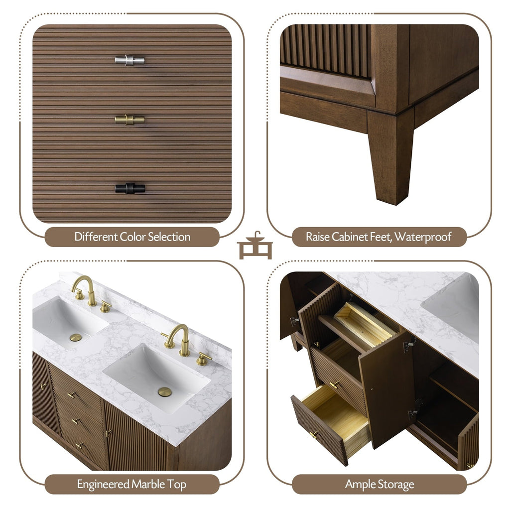 Linear Walnut / Matte Black