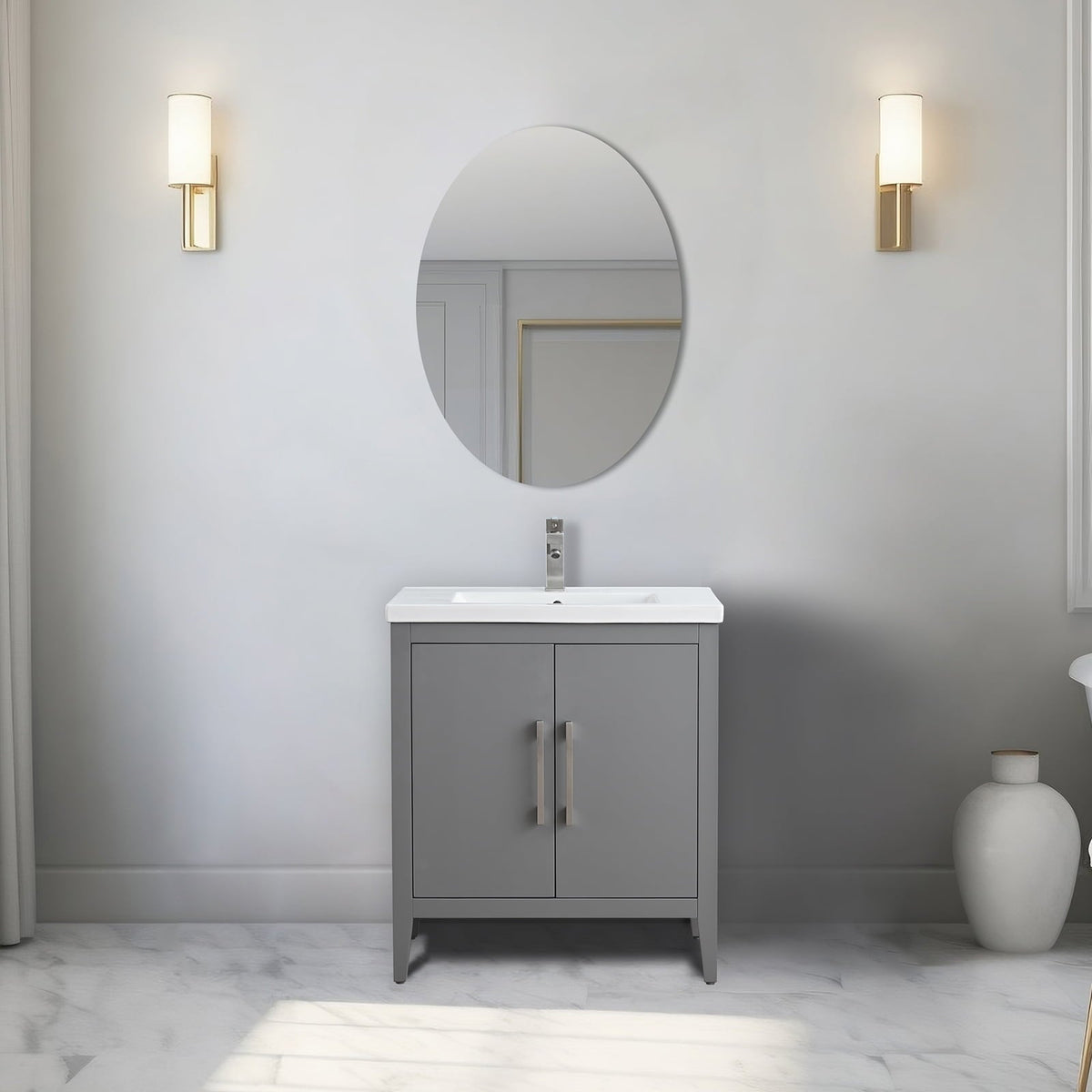 Cashmere Gray / Brushed Nickel