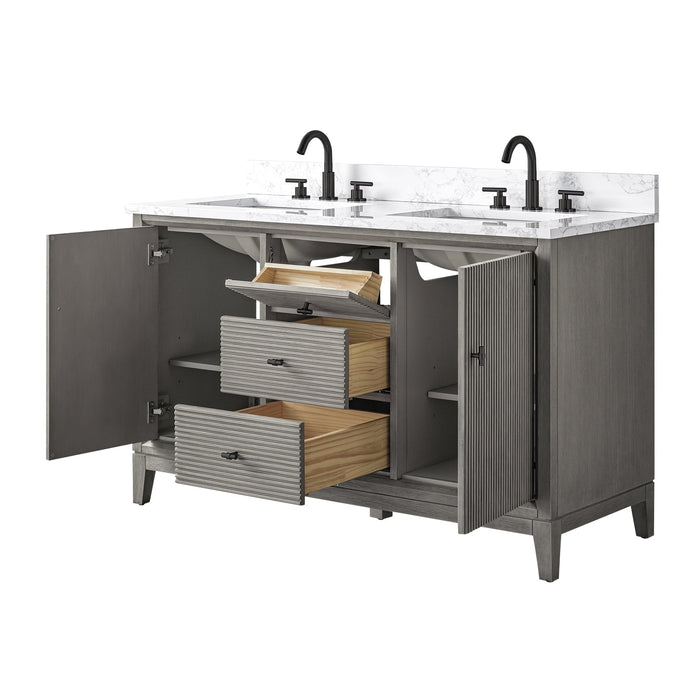 Linear Driftwood Gray / Matte Black