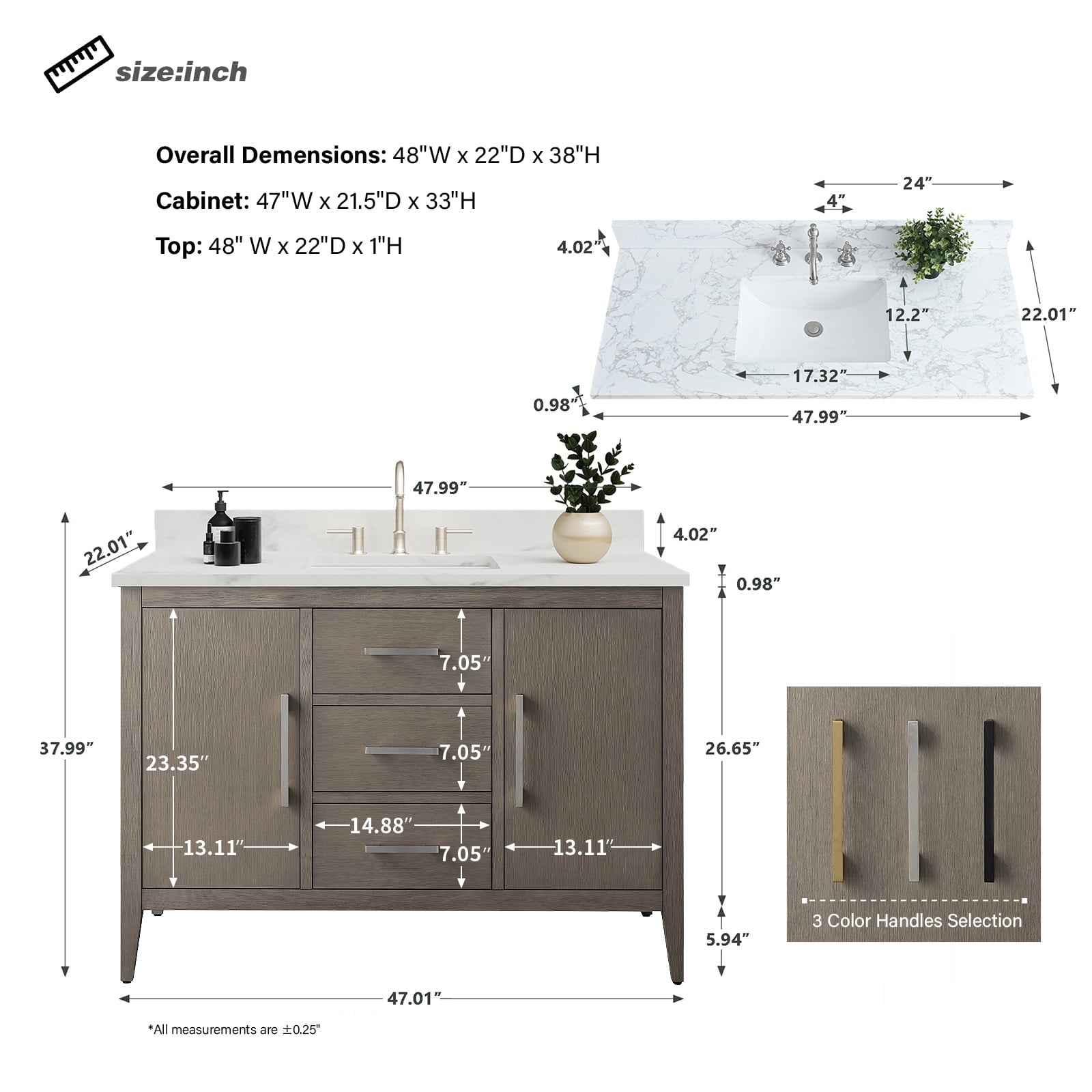 Driftwood Gray / Matte Black
