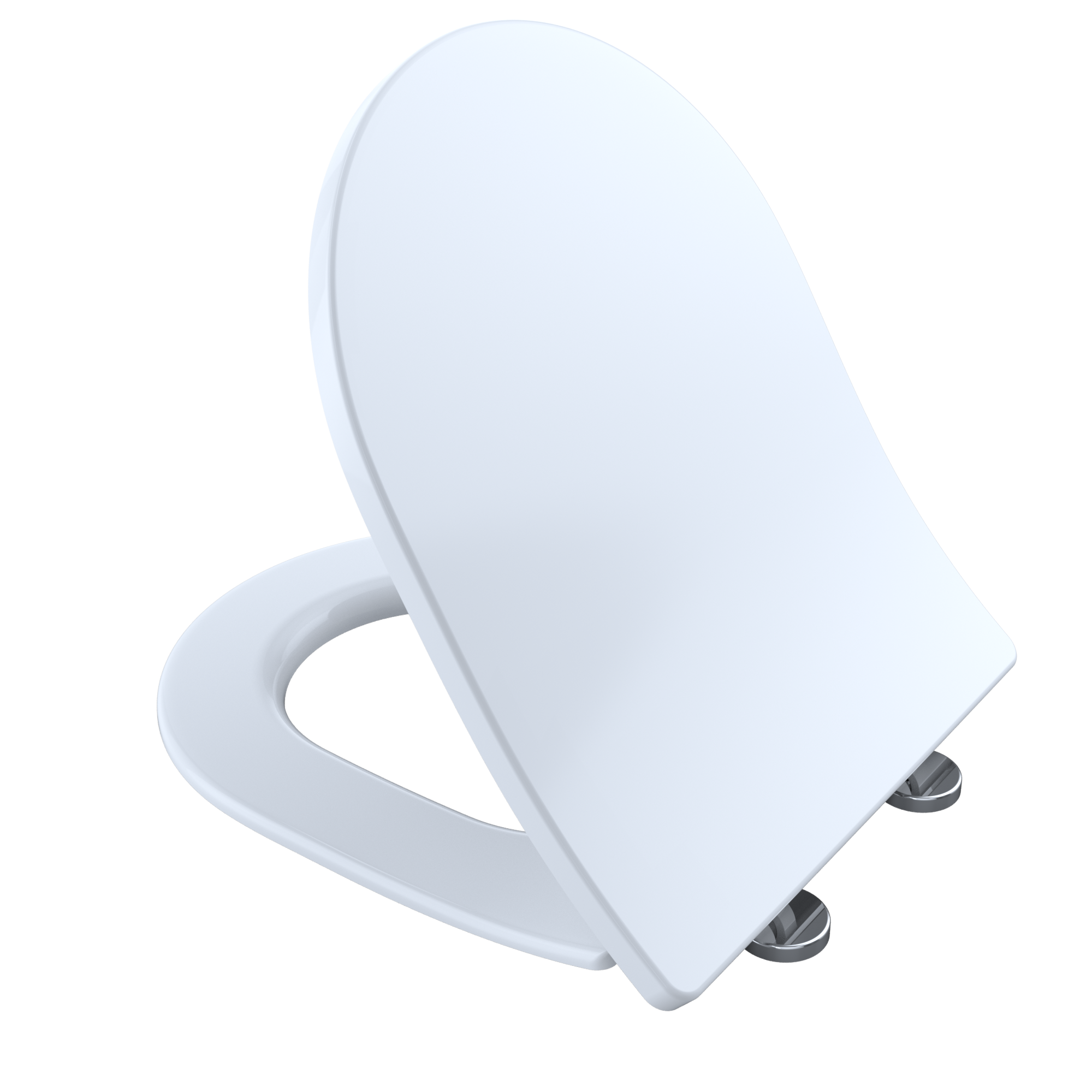 TOTO Softclose Slim D Shape Seat and Lid For Rp Wall Hung Toilet