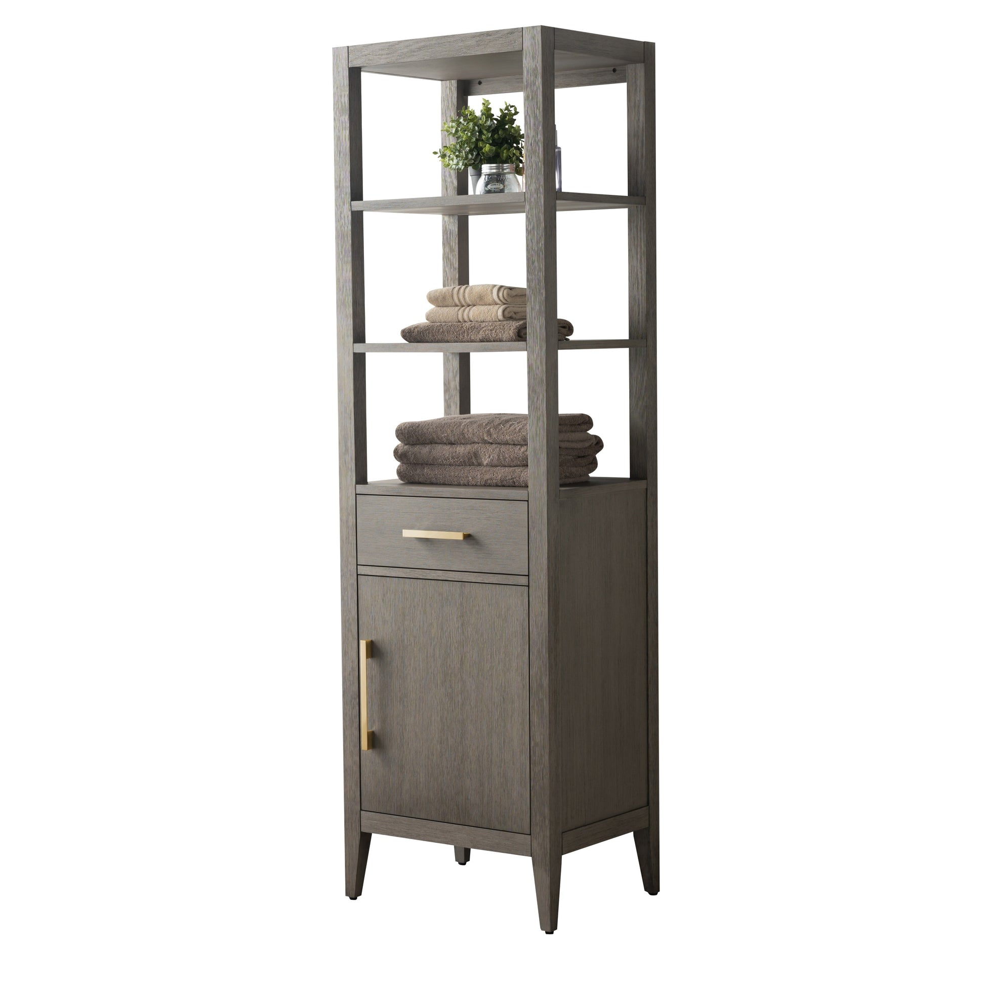 Driftwood Gray / Golden Brushed