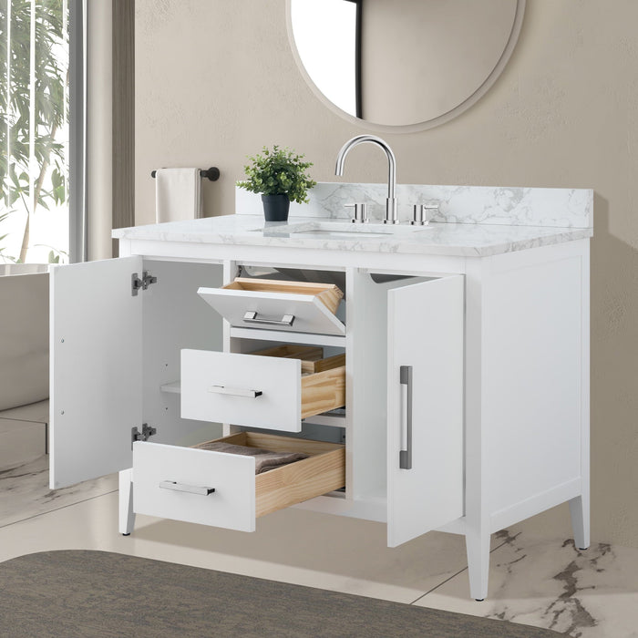 White / Brushed Nickel