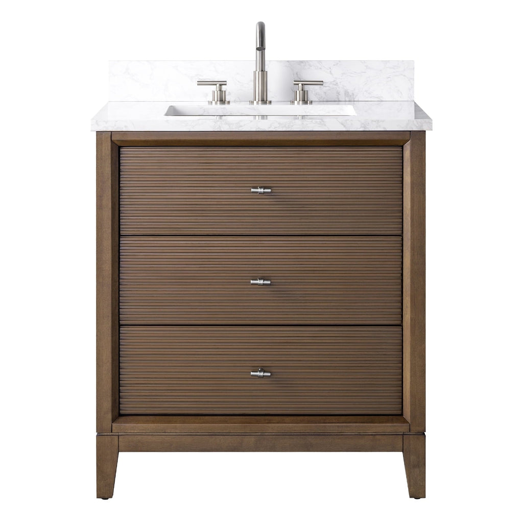 Linear Walnut / Brushed Nickel
