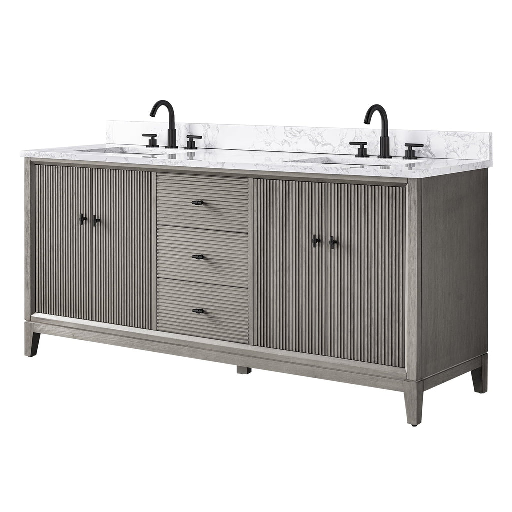 Linear Driftwood Gray / Matte Black