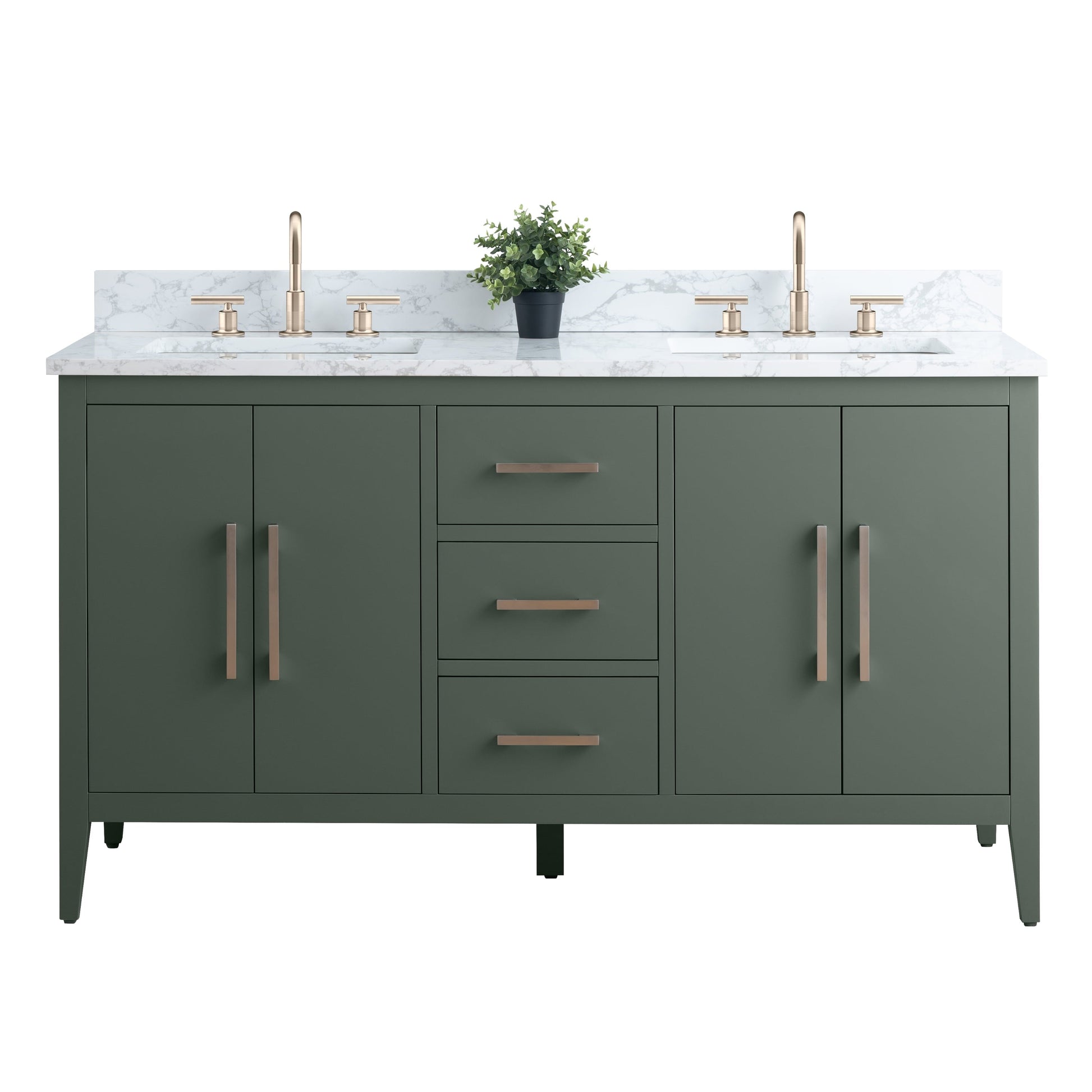 Vintage Green / Brushed Nickel