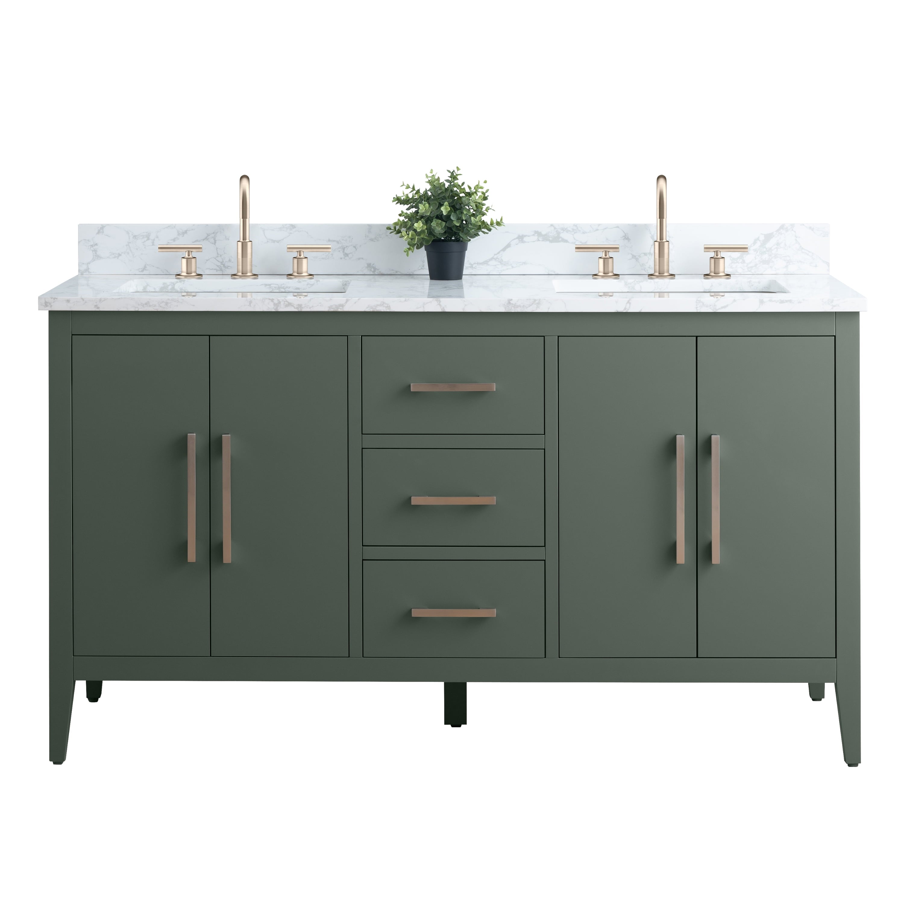 Vintage Green / Brushed Nickel