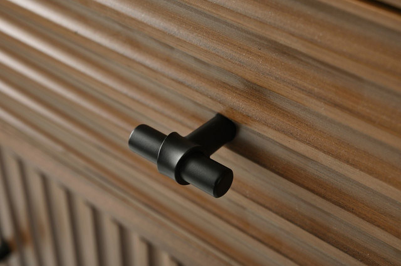 Linear Walnut / Matte Black