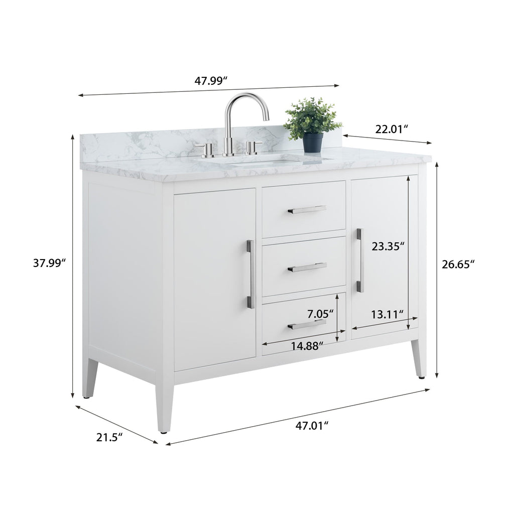 White / Brushed Nickel