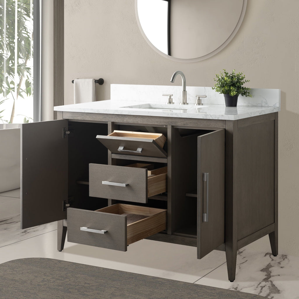 Driftwood Gray / Brushed Nickel
