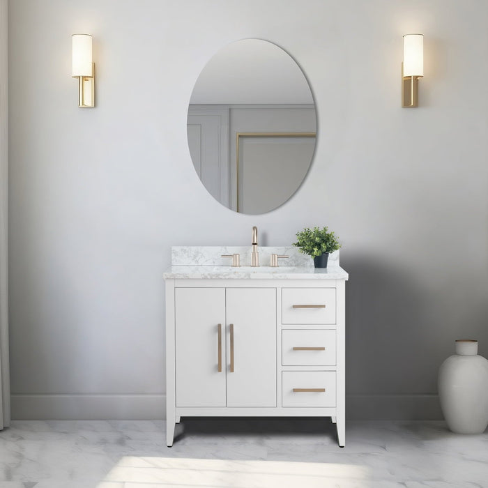 White / Brushed Nickel
