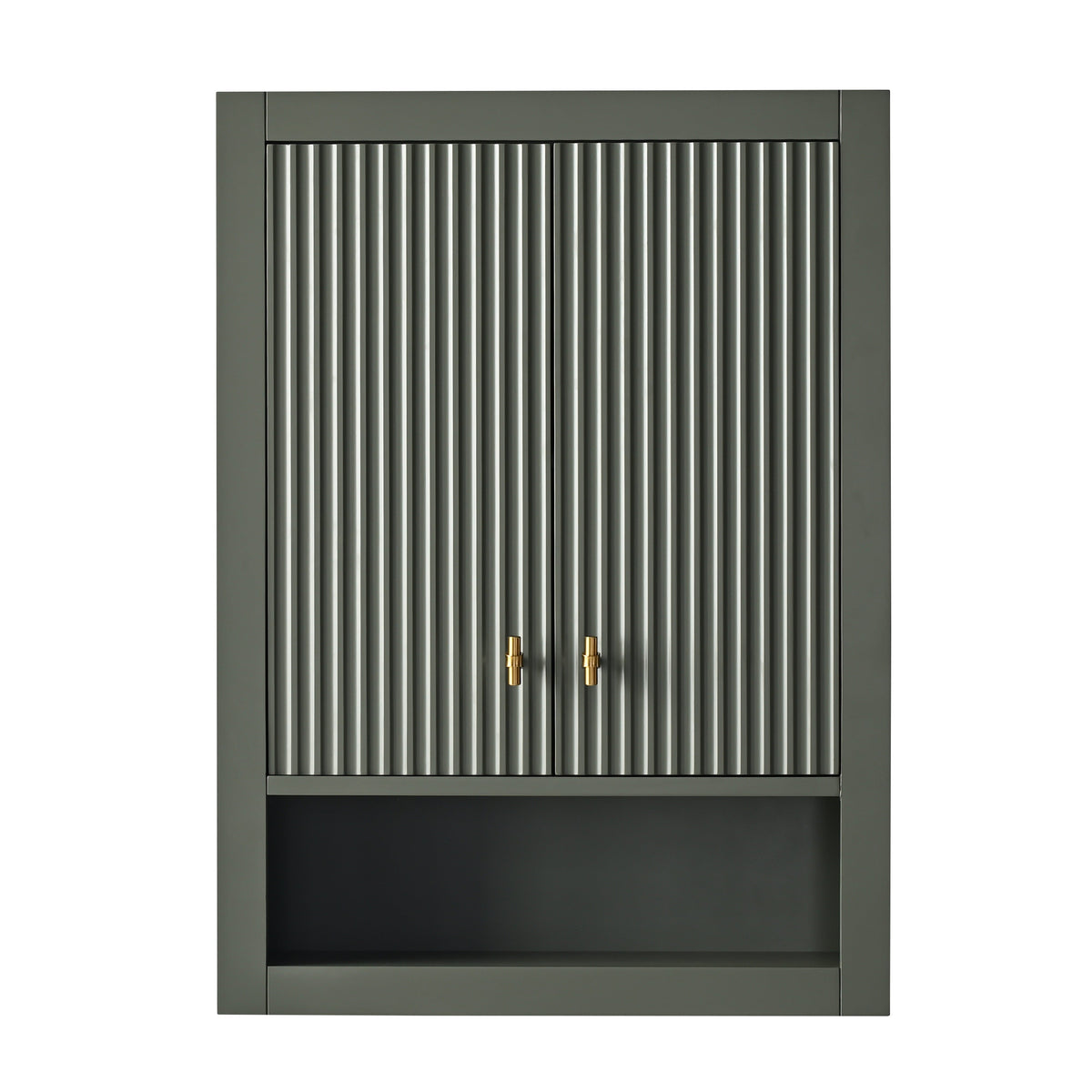 Linear Vintage Green / Golden Brushed
