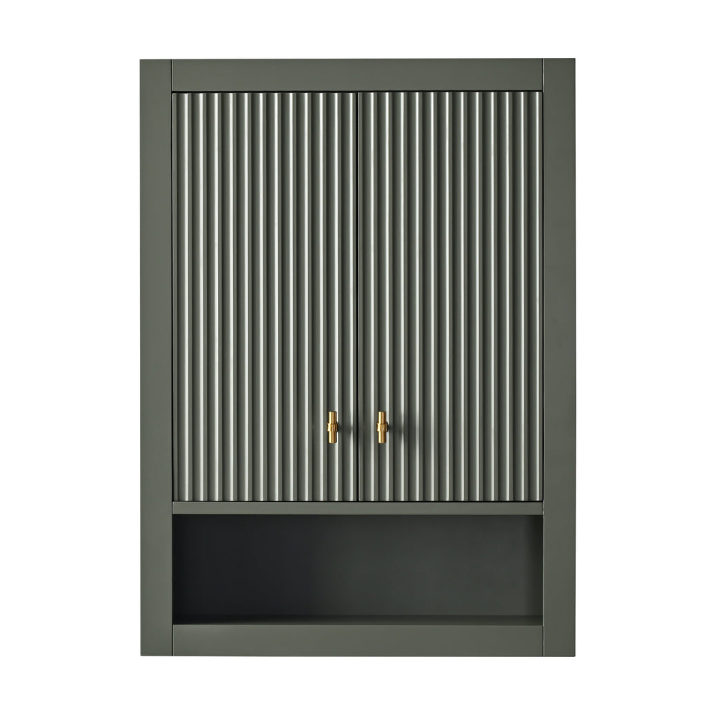 Linear Vintage Green / Golden Brushed