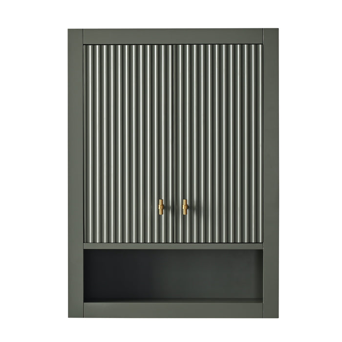 Linear Vintage Green / Golden Brushed